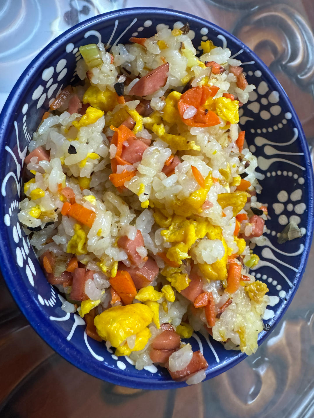 超级香的扬州炒饭/火腿鸡蛋什锦炒饭