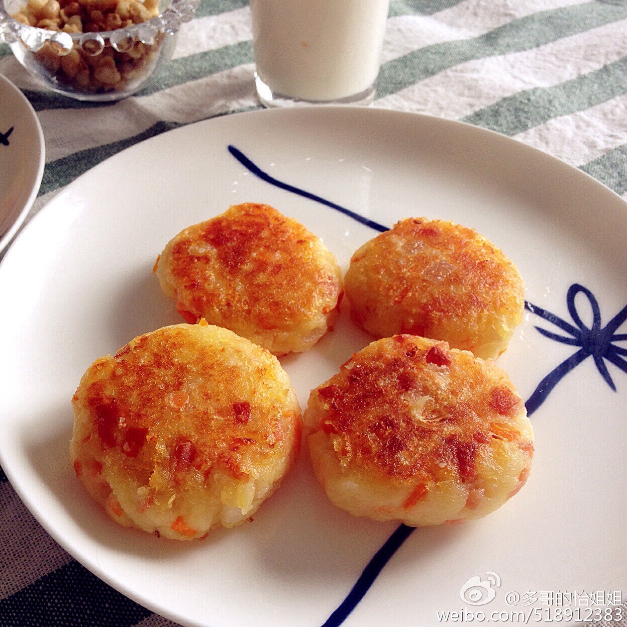土豆火腿早餐饼
