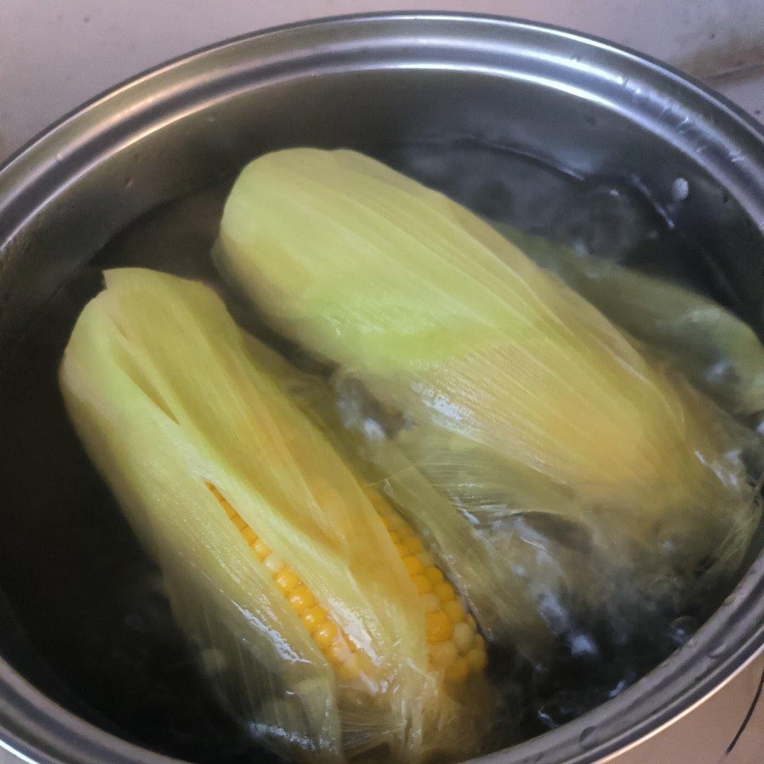 煮玉米