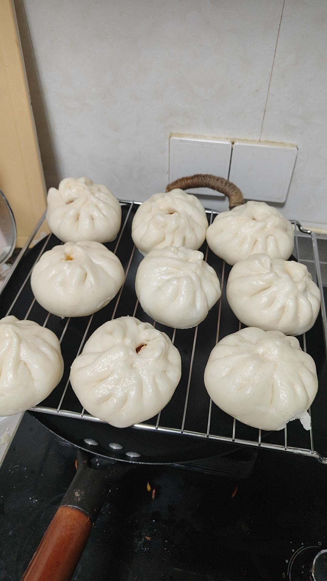 ♨️包子好吃的密码💯给肉都不换的胡萝卜木耳鸡蛋素馅包子