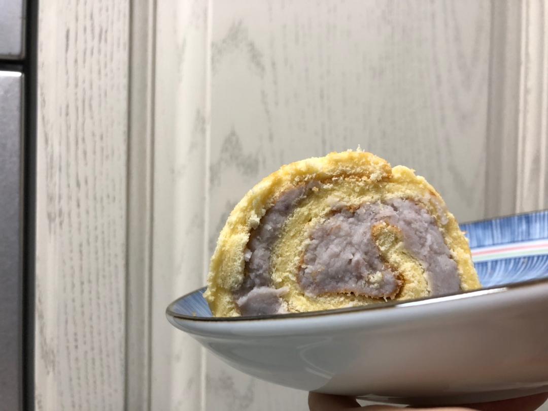 台湾芋泥蛋糕卷