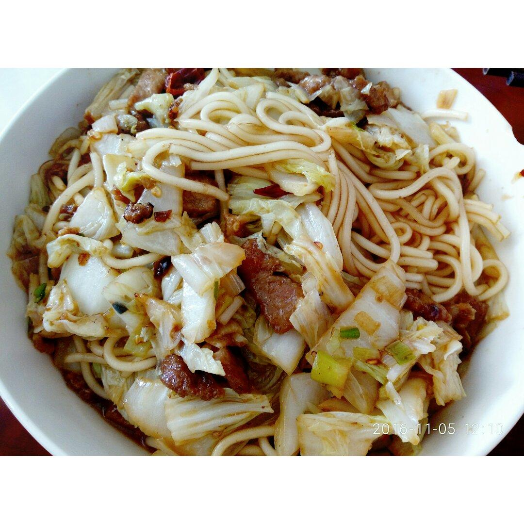 猪肉白菜炖粉条