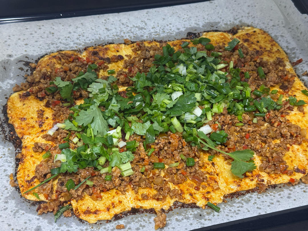 好吃赛过肉的烤包浆豆腐