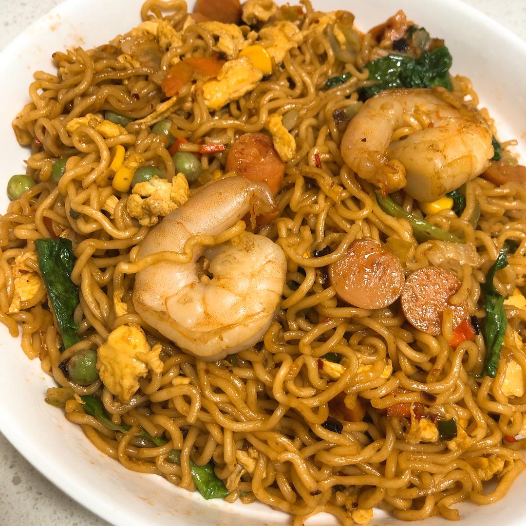 炒方便面(超简单)的做法