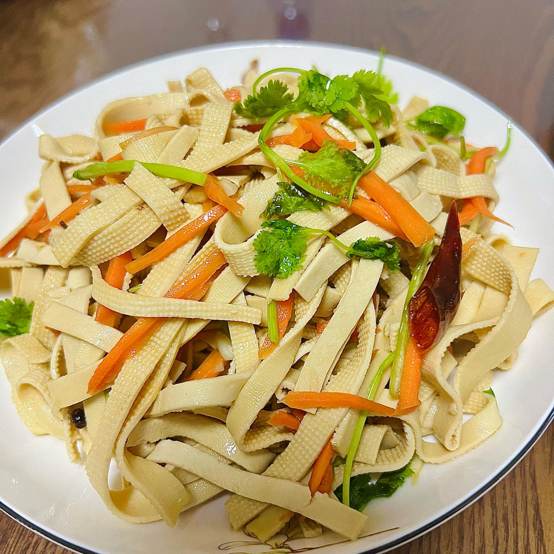 减肥必吃的凉拌菜❗️  凉拌豆腐丝 ❗️ 多吃不长胖（更新食谱）