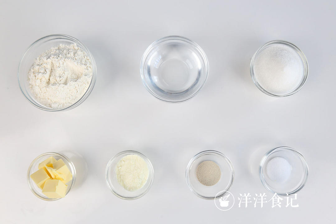 纯奶手撕吐司的做法 步骤1