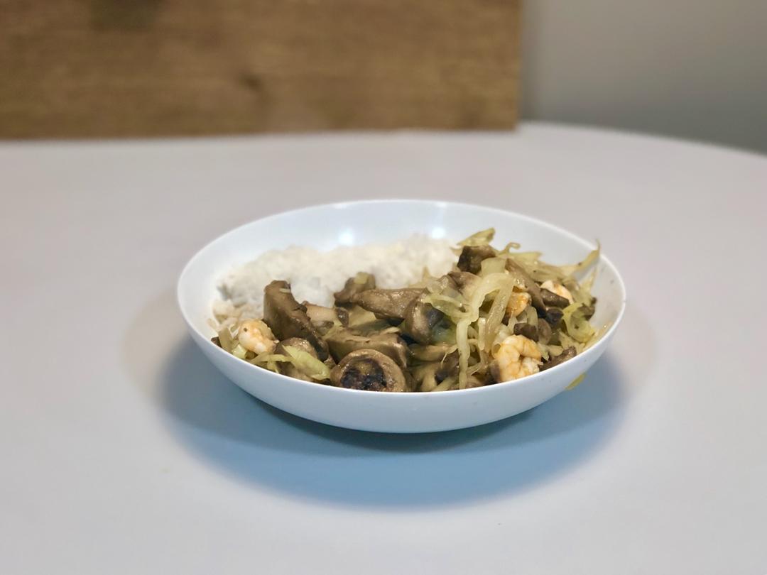 和风蘑菇饭（很适合做便当）