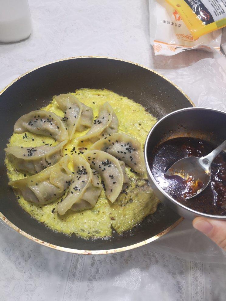 懒人快手抱蛋煎饺