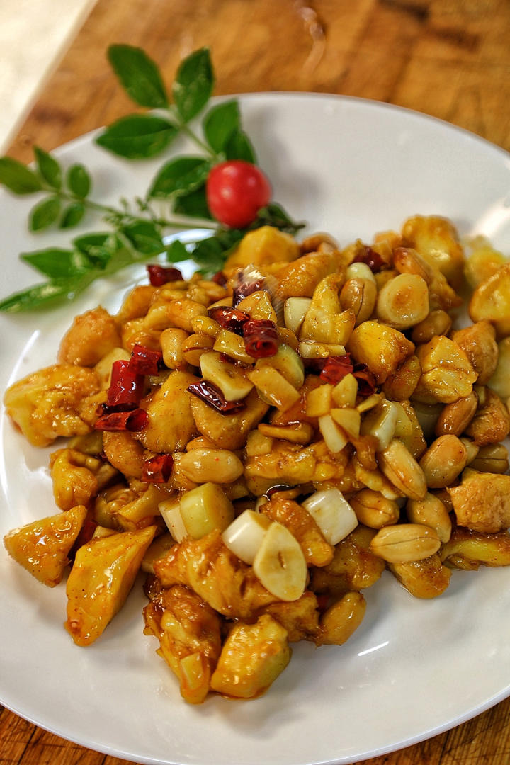 素菜｜（素）宫保鸡丁