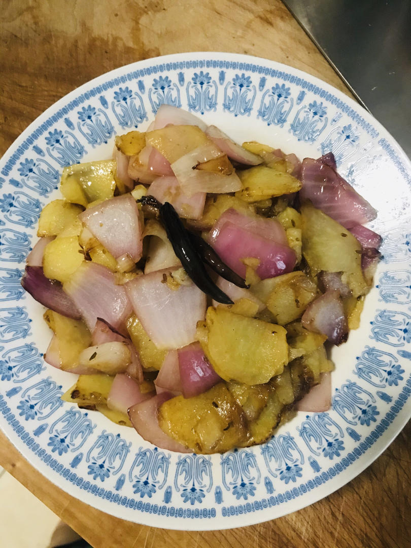 孜然洋葱土豆片