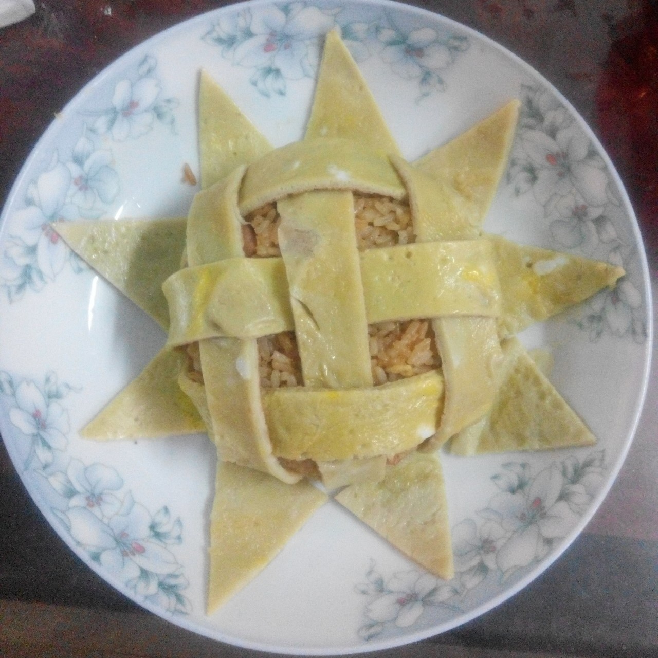 向日葵肉丁炒饭