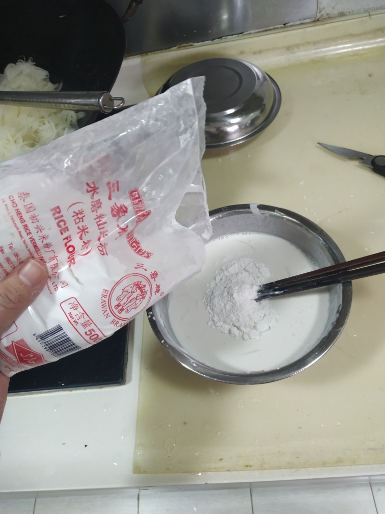 广式萝卜糕制作方法的做法 步骤10