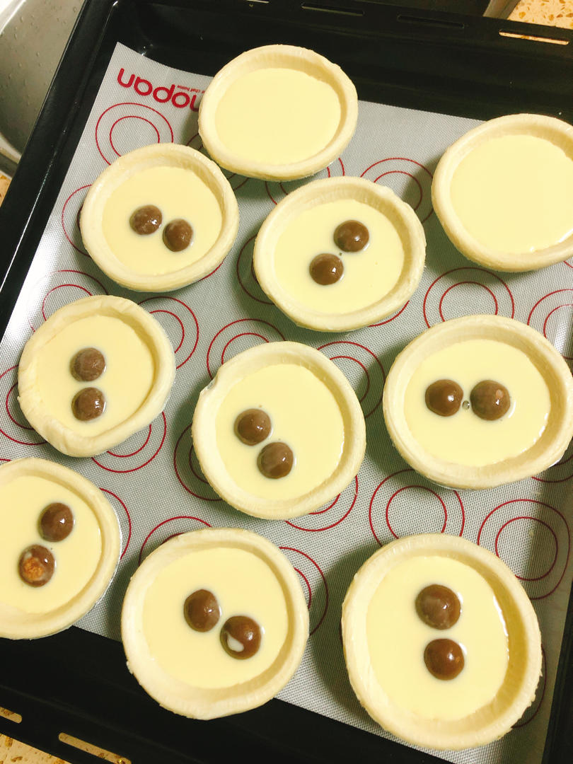 【有奖跟做】醇香丝滑|爆浆巧克力🍫脏脏蛋挞