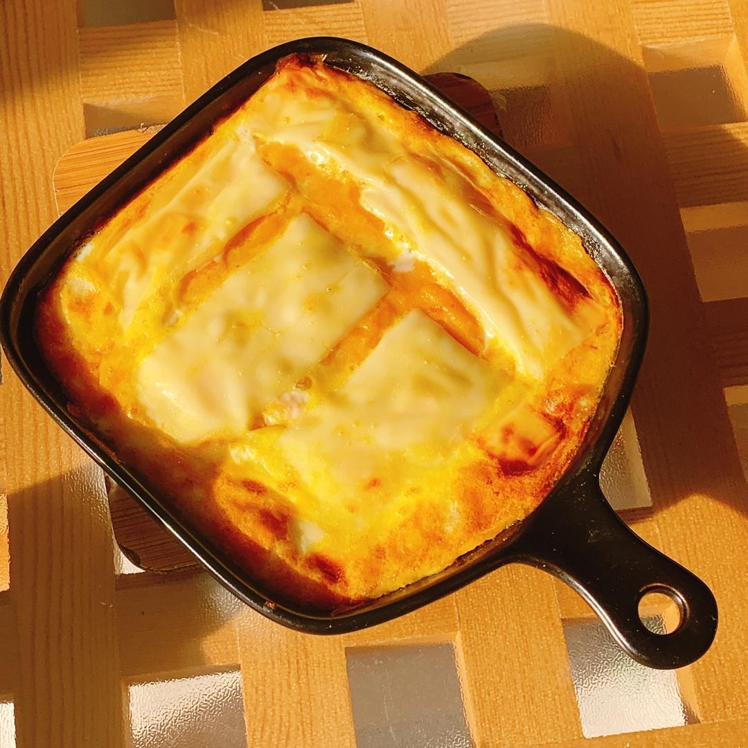 蛋奶芝士烤红薯