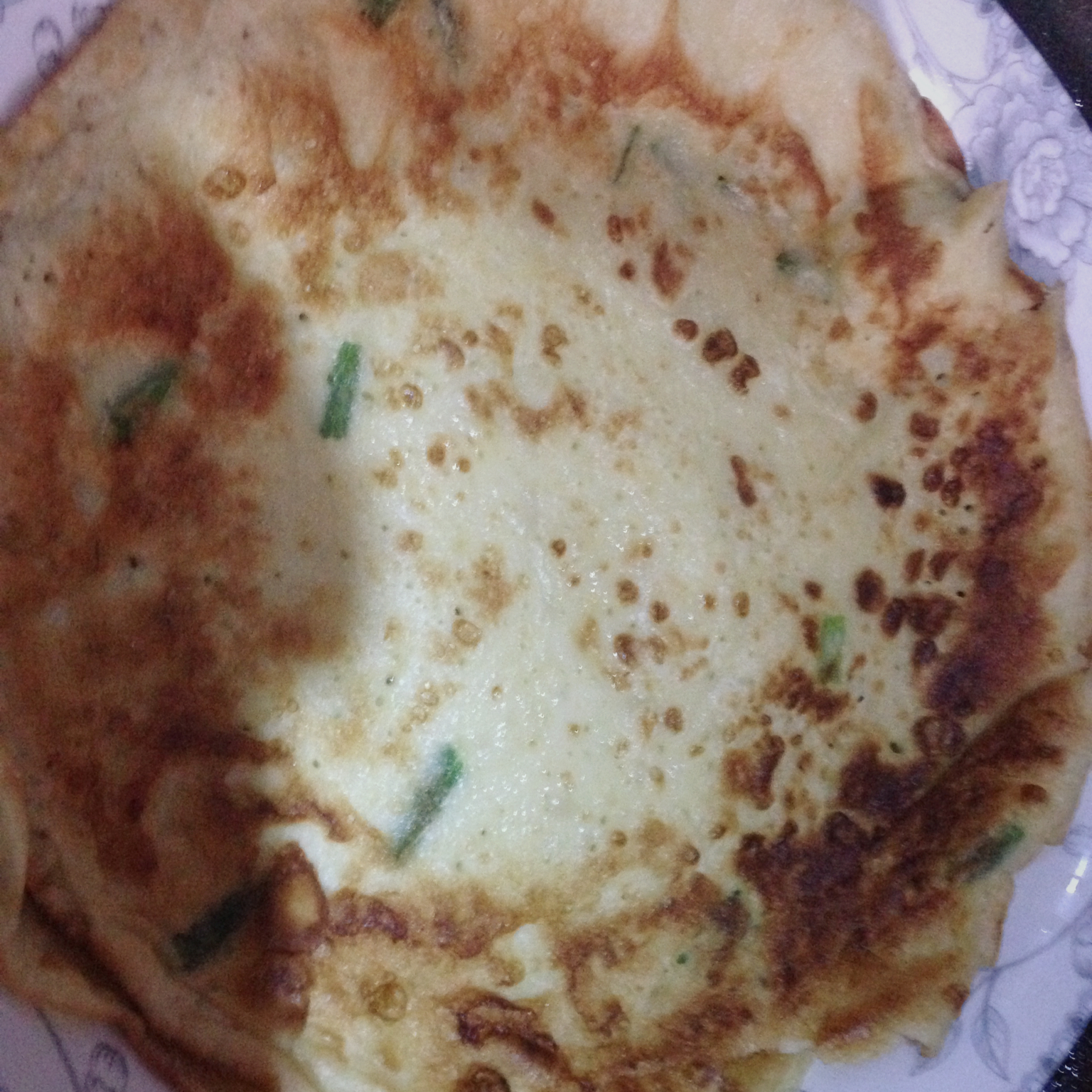 香葱鸡蛋饼