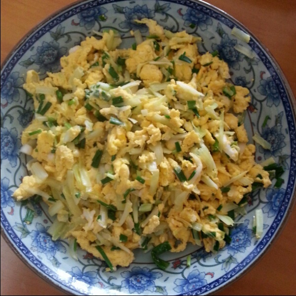 韭黄炒蛋