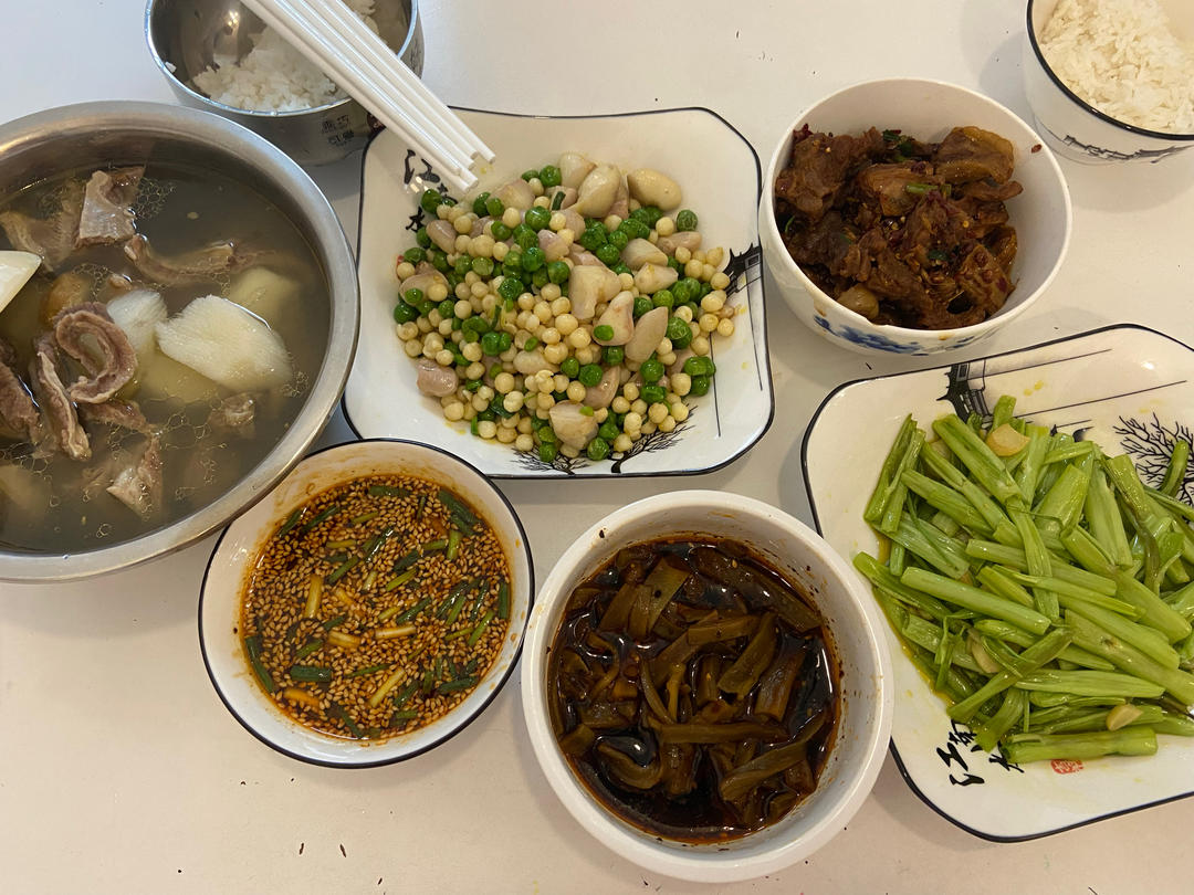 饭菜记—-之高中娃的周末