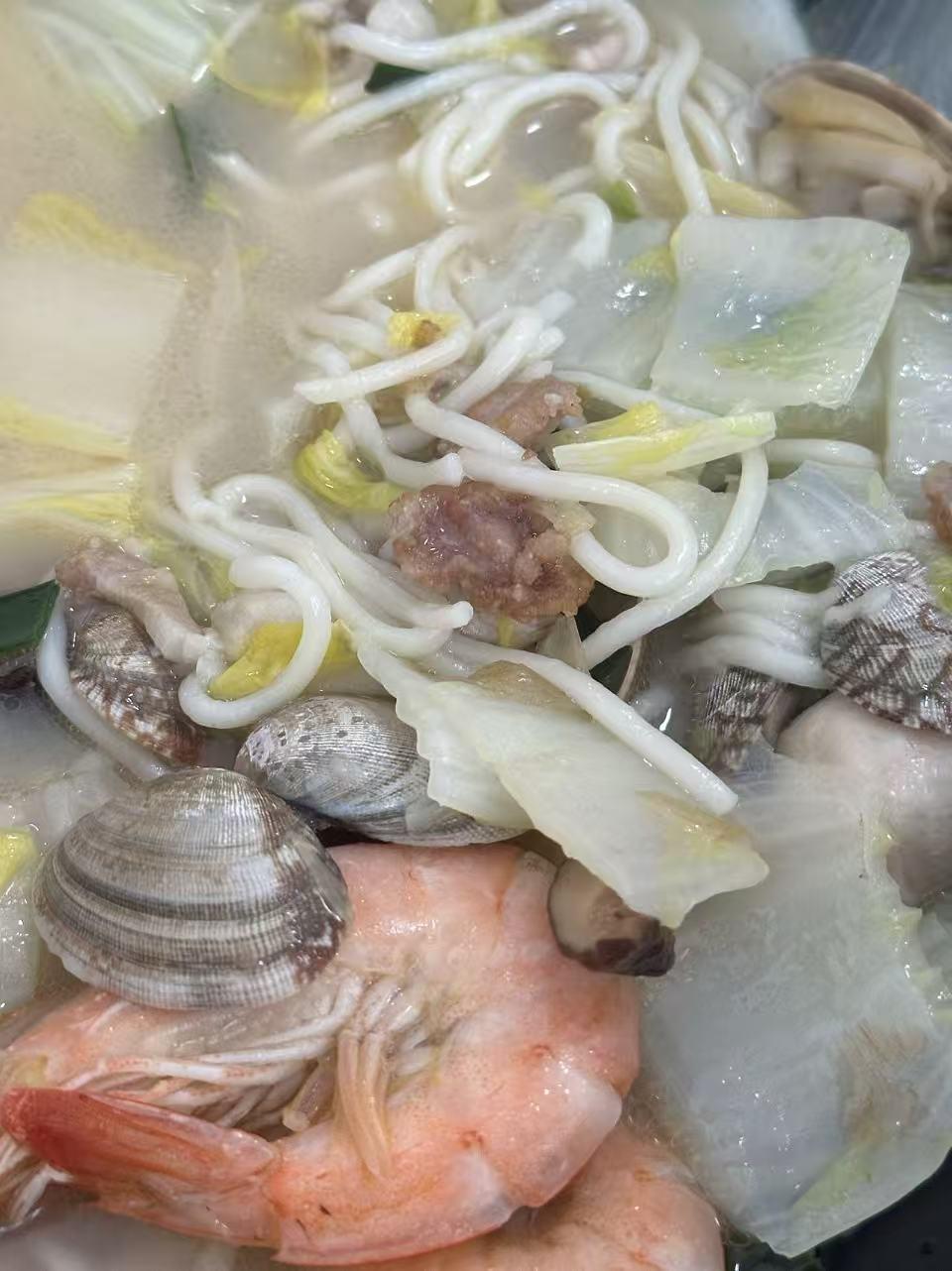 简单又鲜的闽南海鲜卤面！
