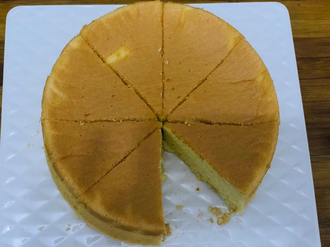 完美8寸戚风蛋糕（来自晓廷方子）