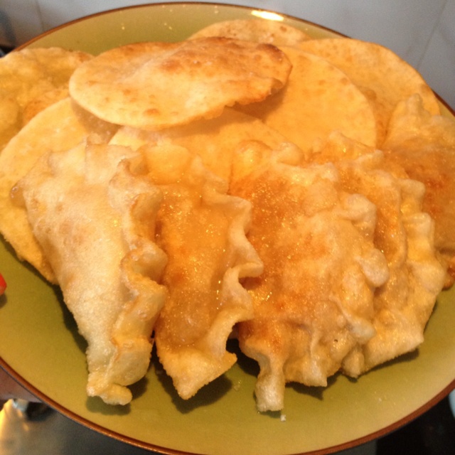 煎饺子