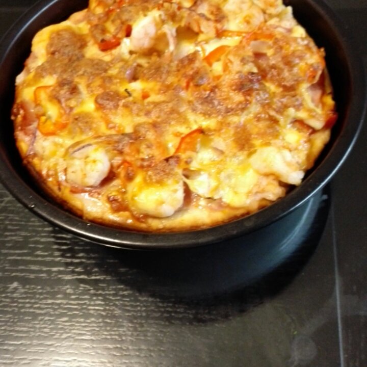 芝士培根火腿披萨Pizza