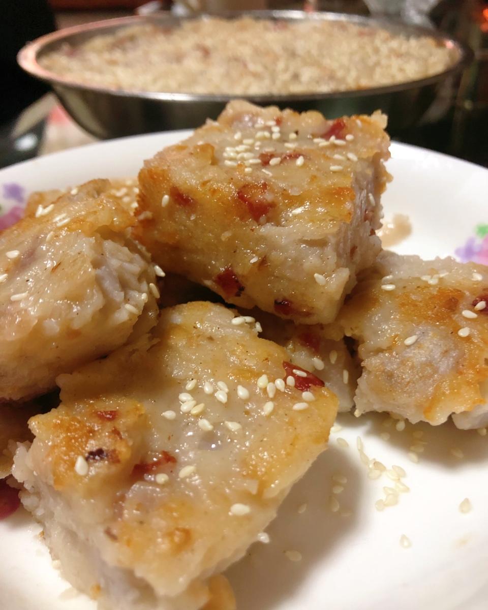 香煎芋头糕