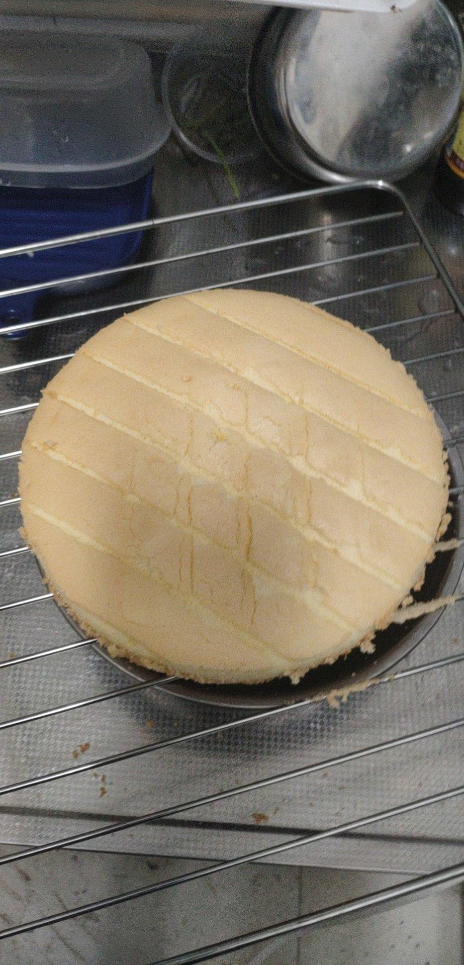 8寸 戚风蛋糕 生日蛋糕胚