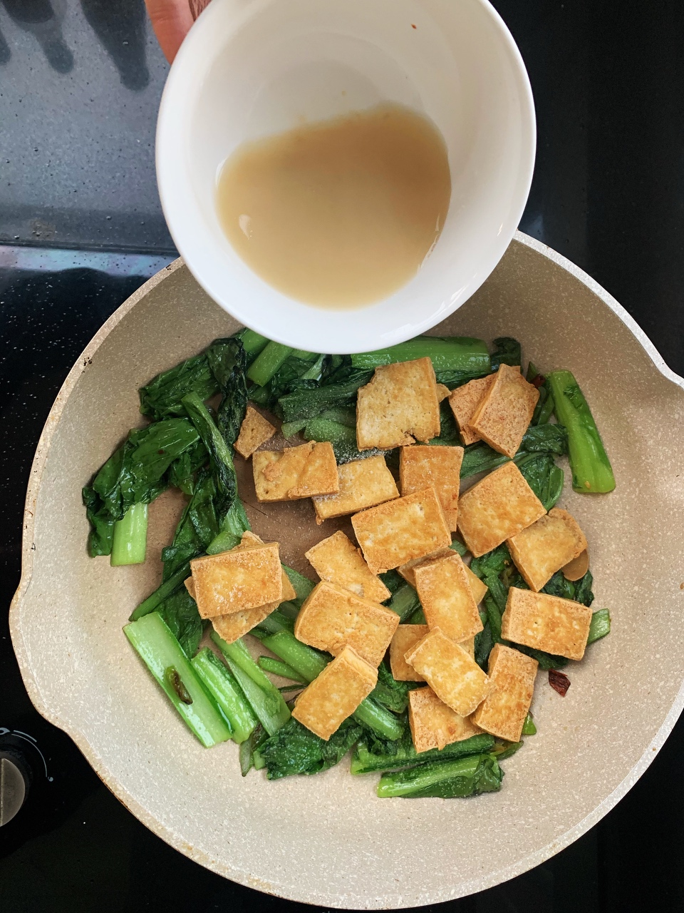吃过一次就会爱上的－小白菜炖豆腐的做法 步骤10