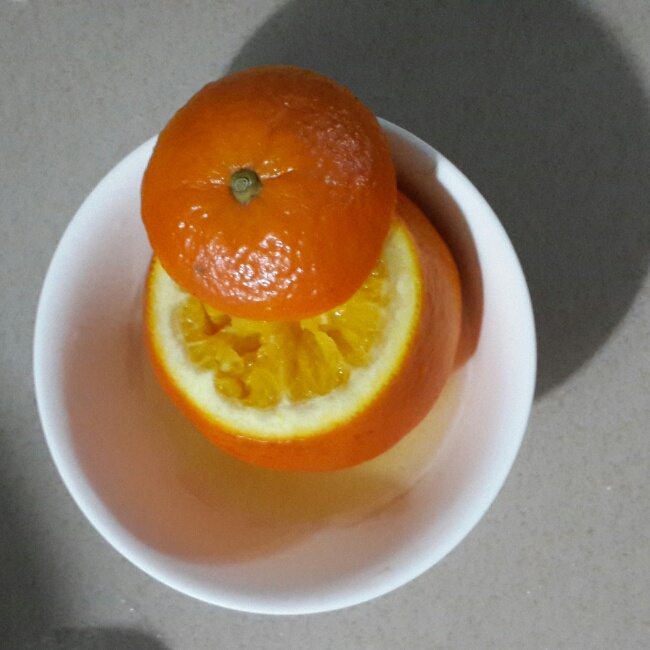 盐蒸橙子治疗咳嗽