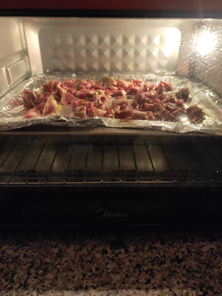 烤箱版烤羊肉串