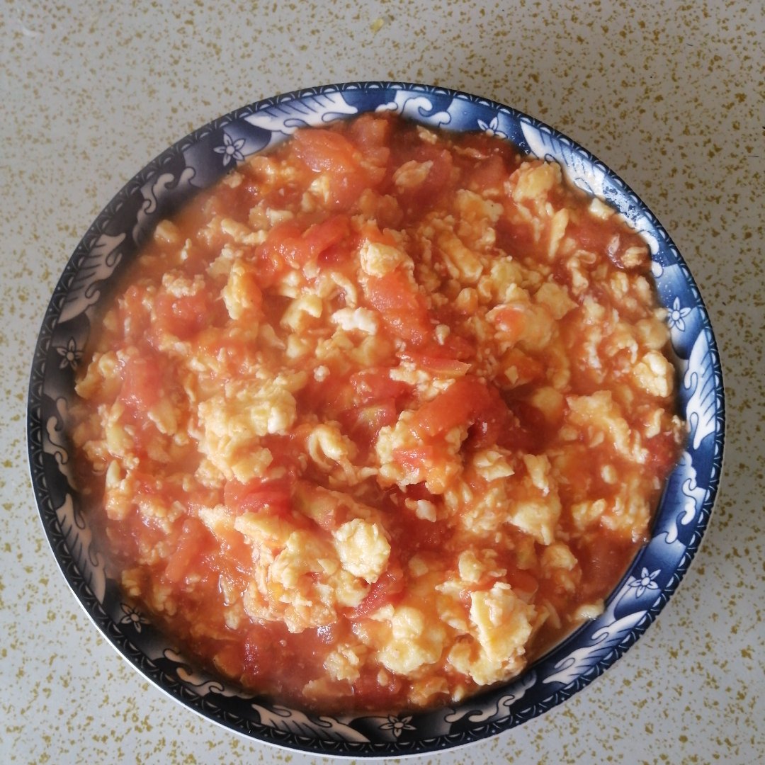 超嫩滑的番茄炒蛋