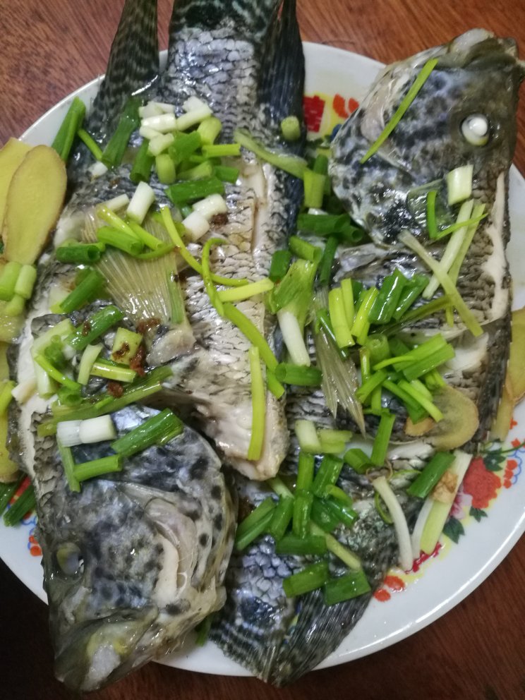 清蒸石斑鱼（粤菜）