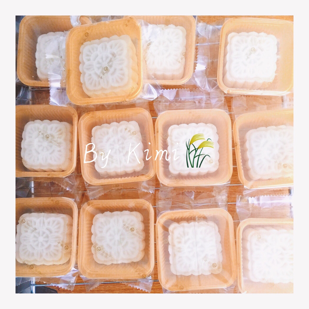 《Tinrry下午茶》冰皮月饼（奶黄馅）