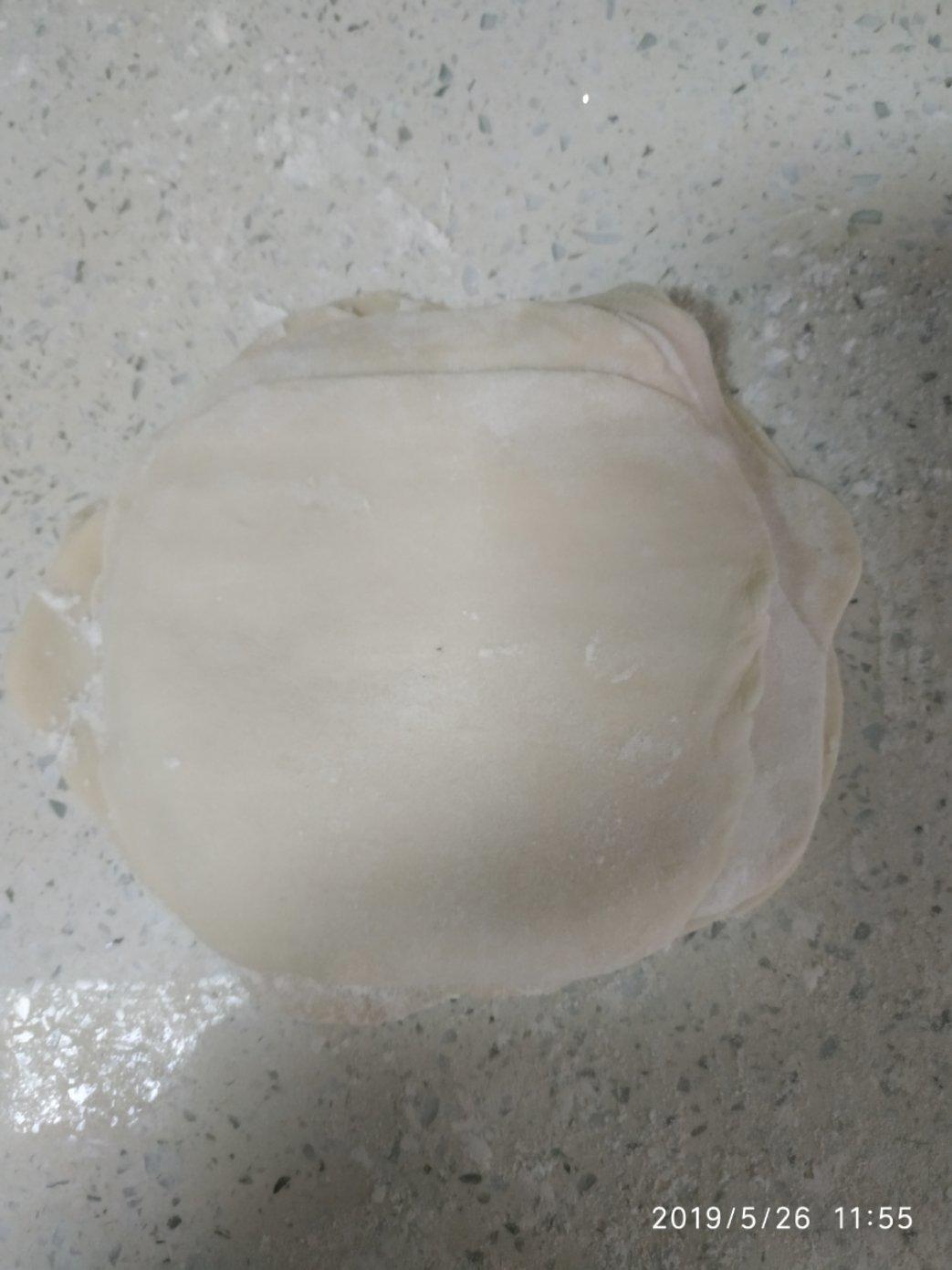 饺子皮咸蛋黄烧麦