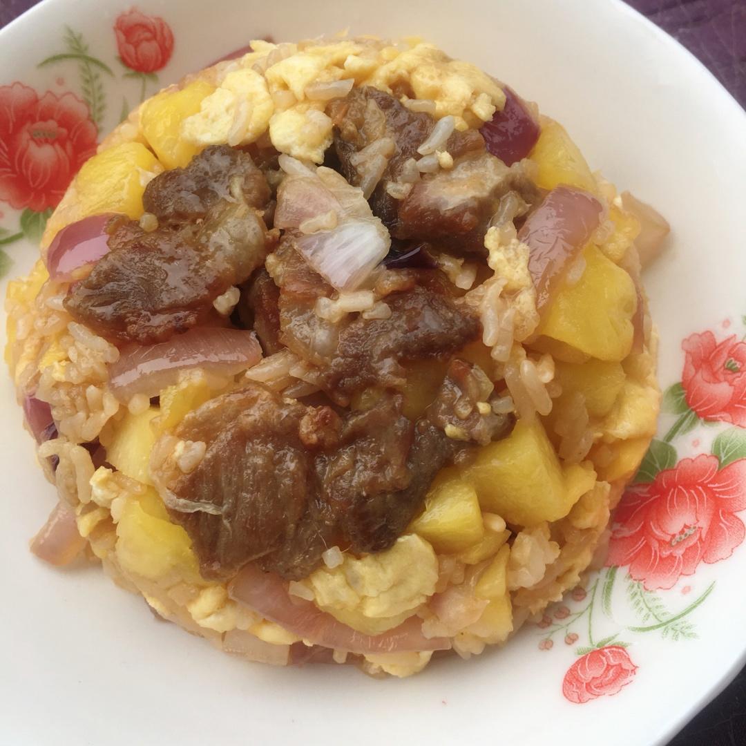 菠萝蛋炒饭