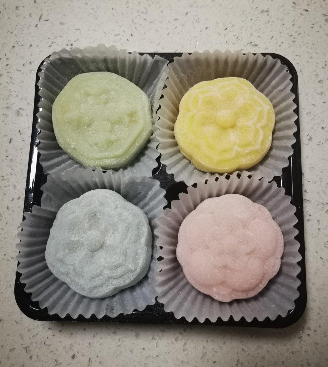 好吃到哭的冰皮月饼（细腻绿豆沙/榴莲）