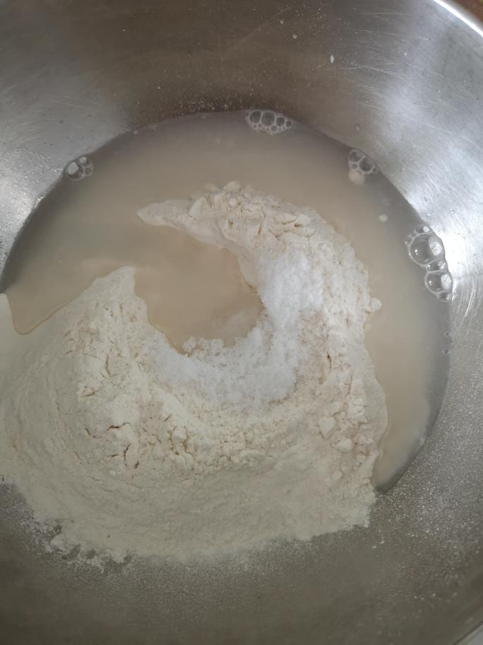 纯奶手撕吐司的做法 步骤1