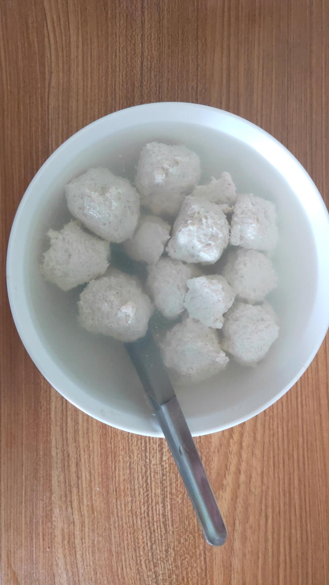 鸡胸肉丸子，超Q弹