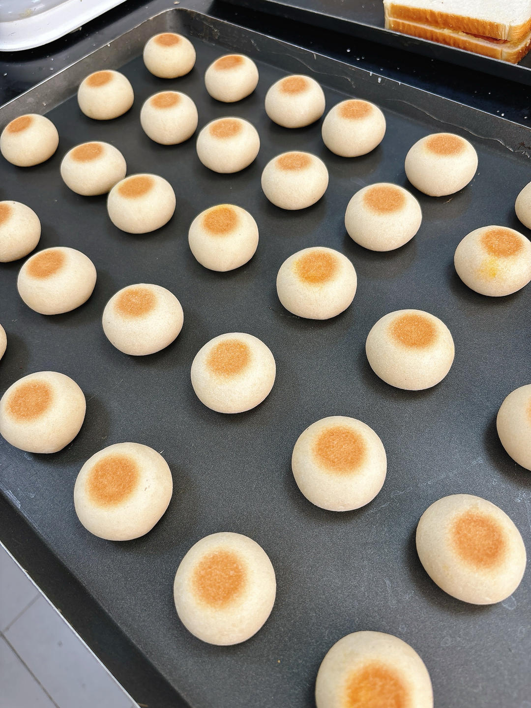 无需开酥❗️皮薄馅大的肉松饼真的很好吃