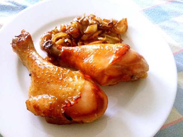 蜜汁酱烤鸡腿