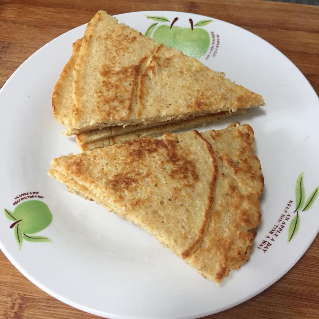 燕麦鸡蛋饼~快手早餐