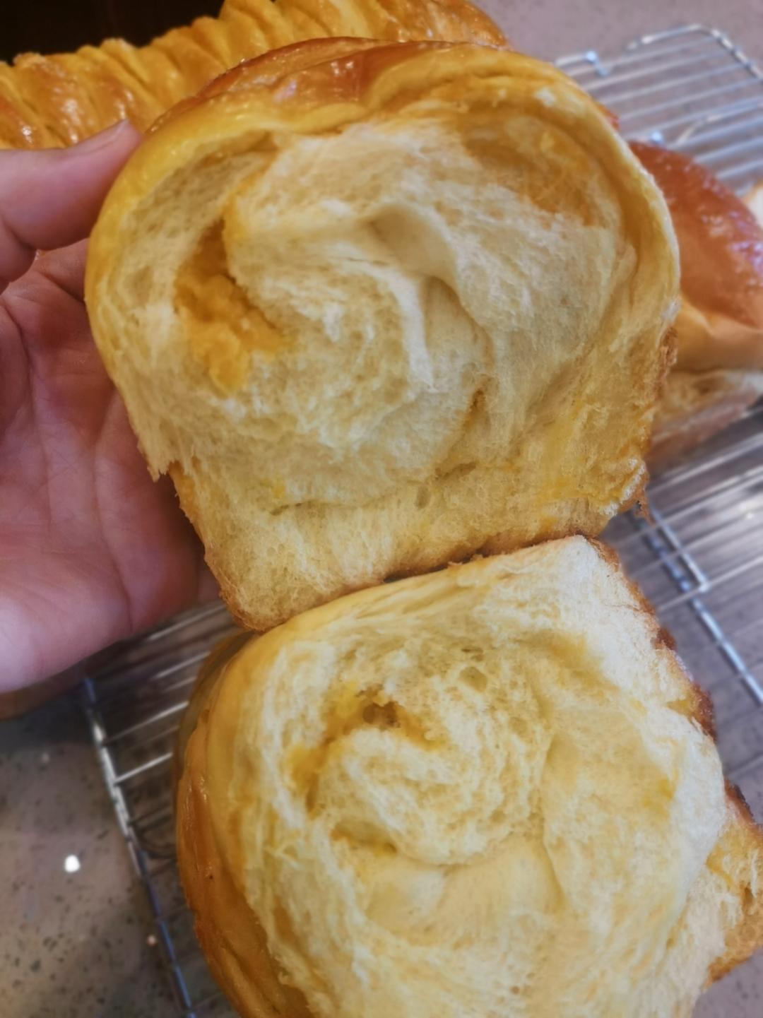 纯奶手撕吐司的做法 步骤1