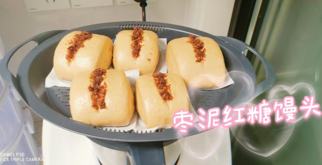 奶香红糖馒头