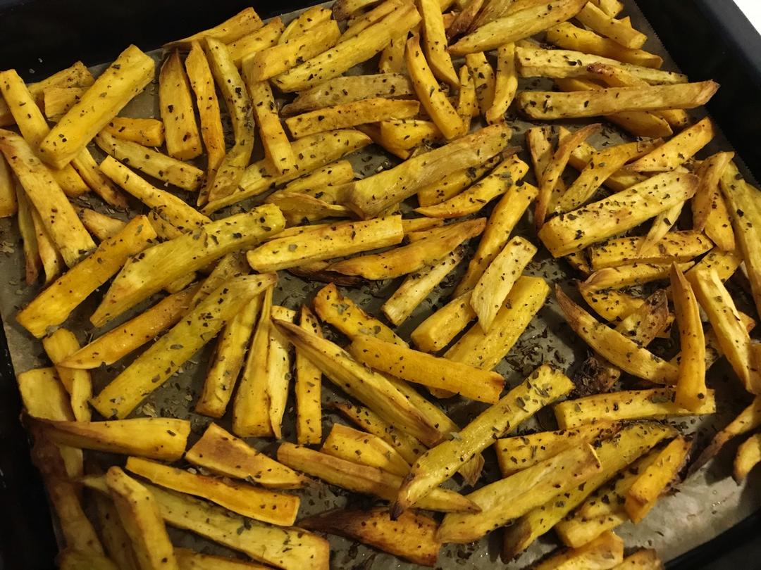 【健康三餐】香草烤红薯条