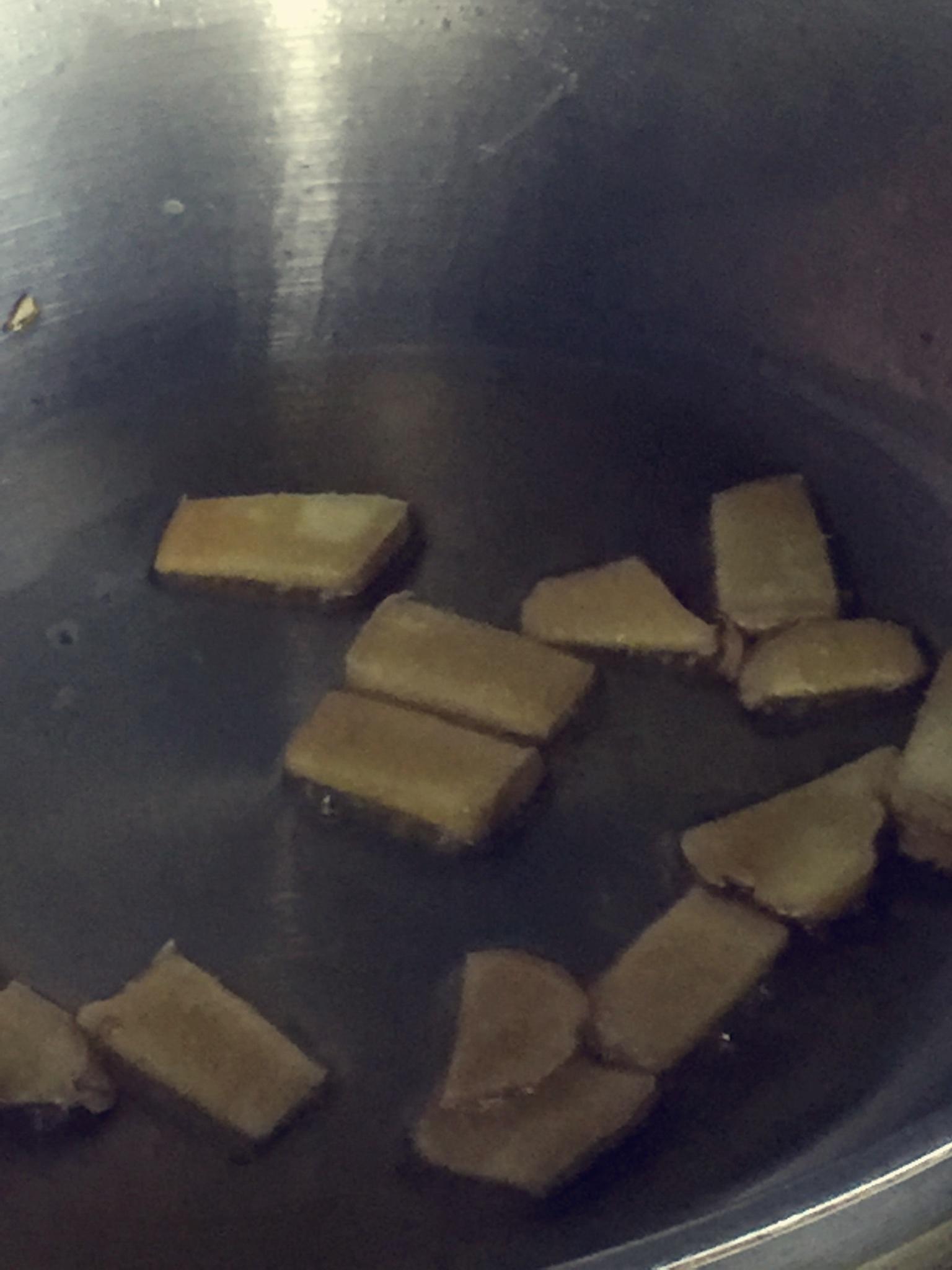麻油老姜蛋炒饭的做法 步骤4