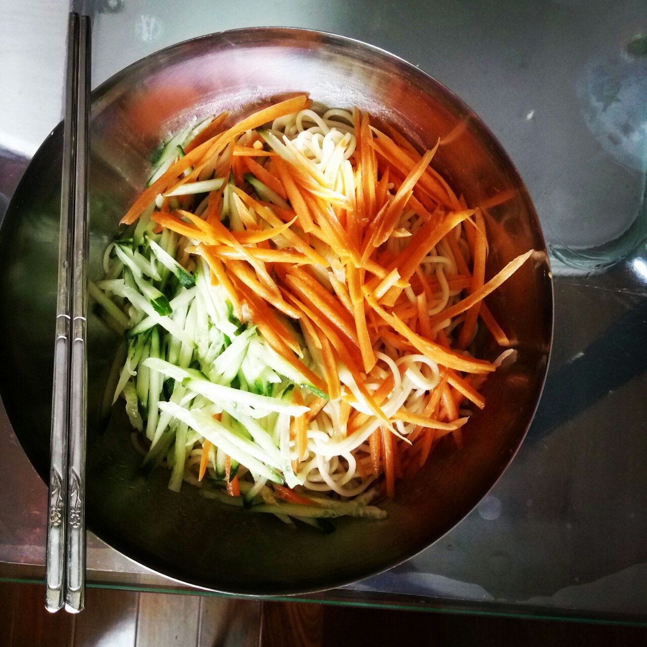 葱油花生酱拌面