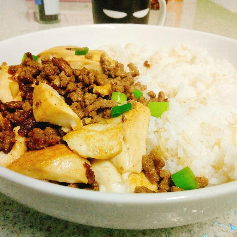 肉末烧豆腐