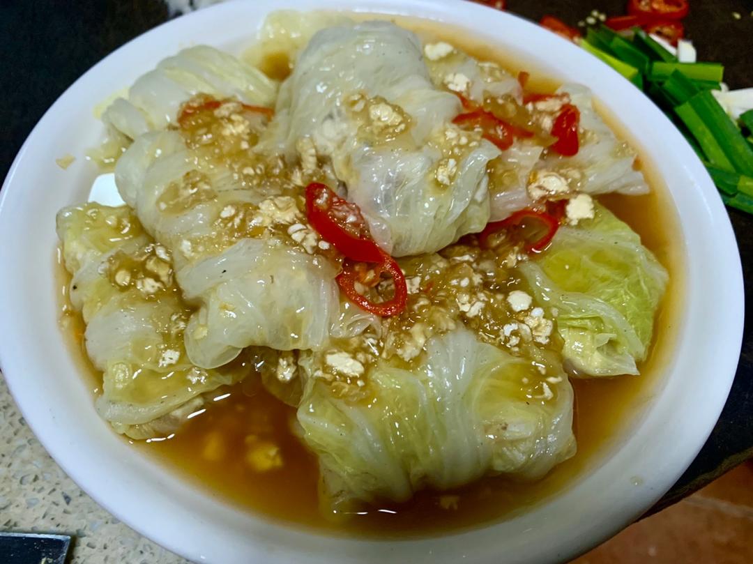 白菜包鸡胸肉（鲜美多汁肉不柴）