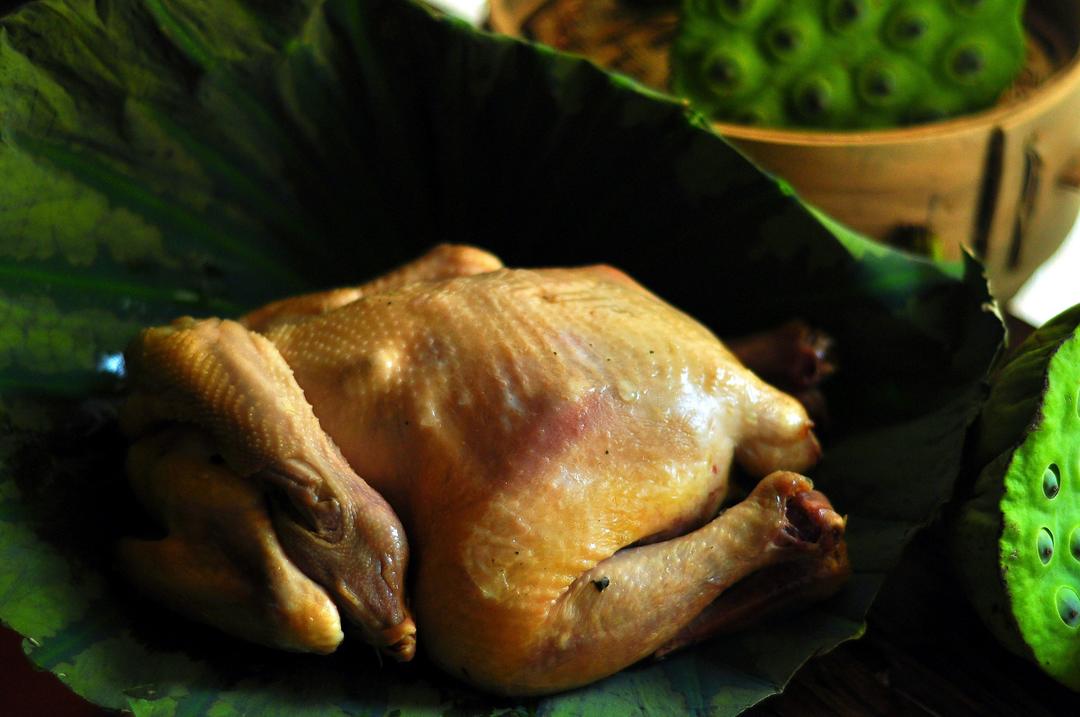 荷叶叫花鸡的做法