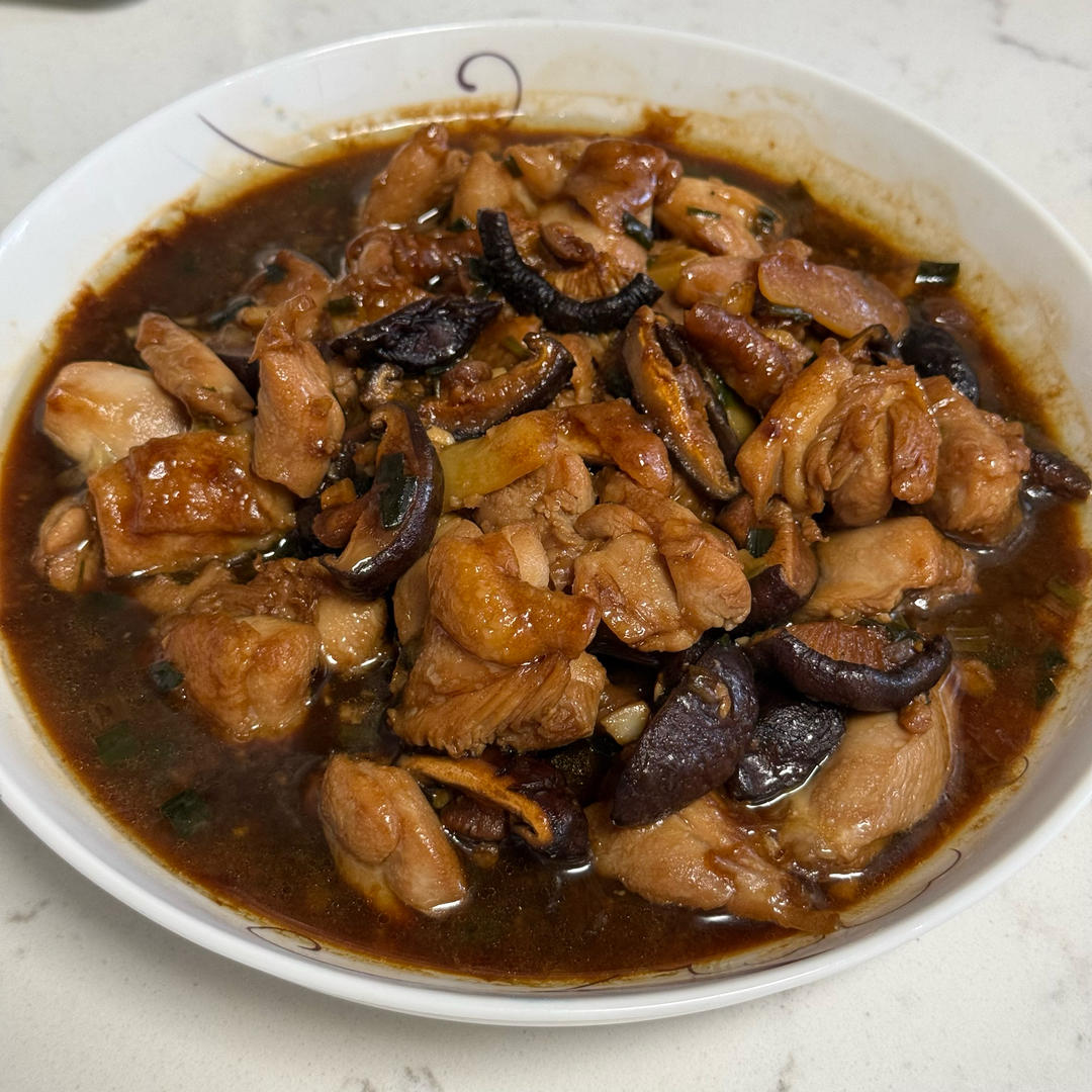 我一直一直做的一道菜，怎么做都好吃 | 香菇蒸鸡